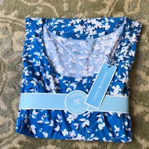 Draper James bluebell ruffle nightie